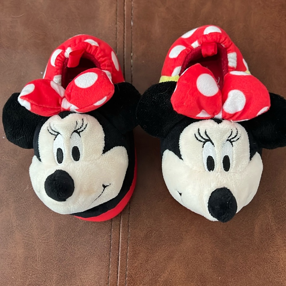 Toddler Minnie Mouse Slippers